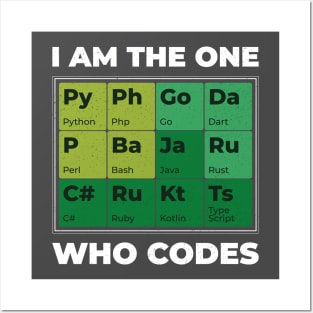 I am the one who codes Posters and Art